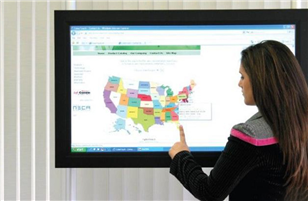 Capacitive sensing touch screen and infrared touch one machine comparison